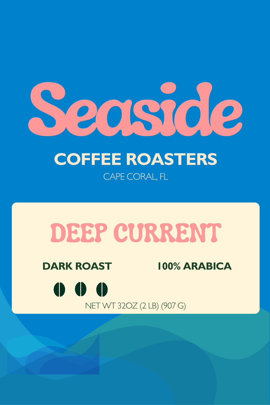 Deep Current - 2 lb ground (Dark Roast)