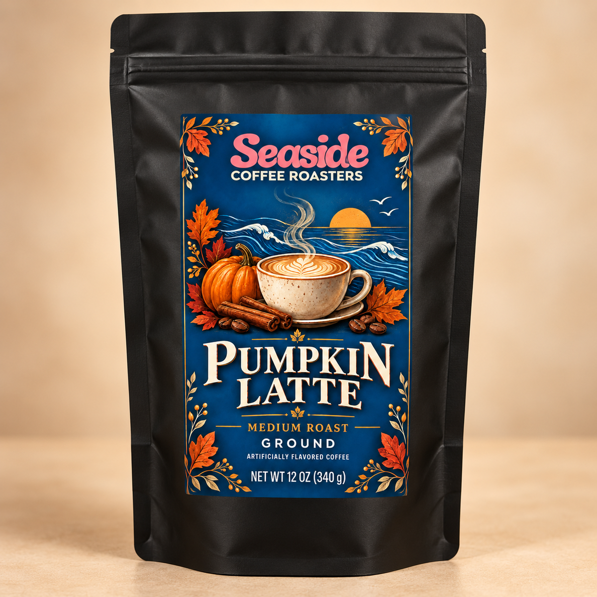 Pumpkin Latte Bag 12 oz 340 gr.