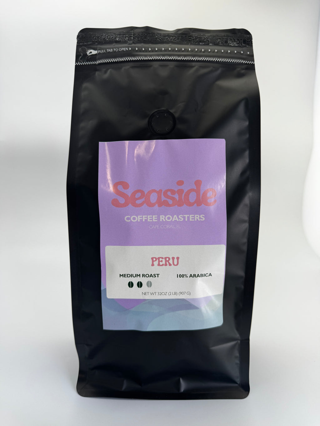 PERU– 1 lb Whole Bean Coffee (Medium Roast)