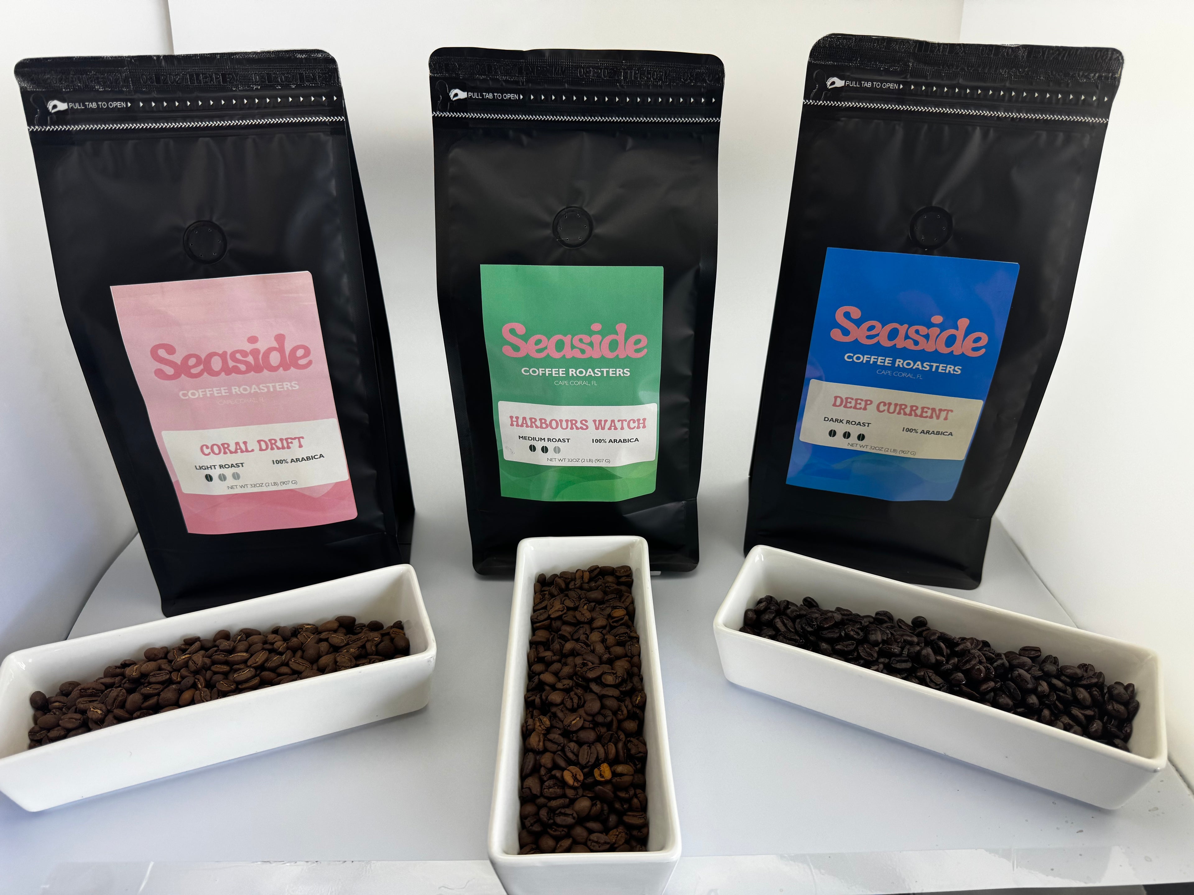 Seaside Explorer Box – Coffee Sample Pack 4x1 lb