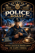 Police Roast 2 lb grounded ( dark roast)