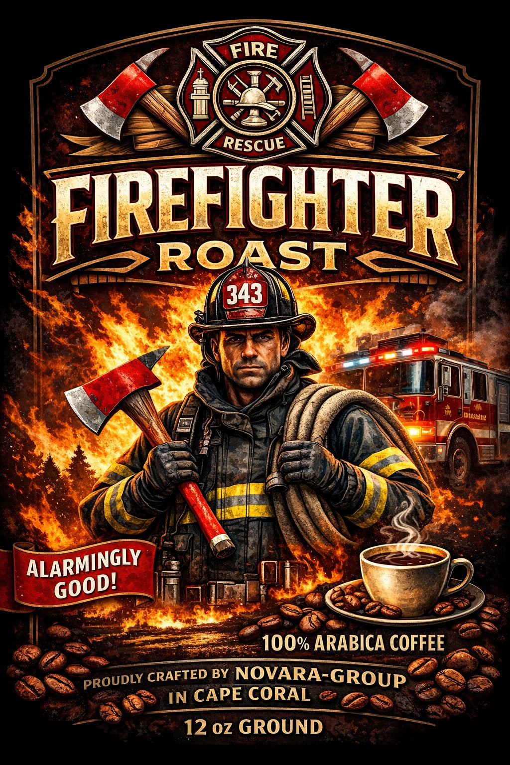 Firefighter   2 lb hole beans